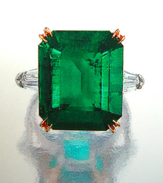 04cts Natural Emerald SSEF