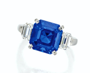 1956 8.65cts Kashmir Sapphire UT.