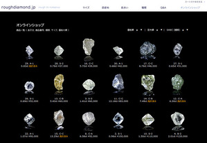 Roughdiamond.jp online shop