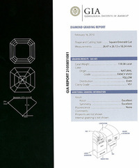 08cts Delaire Sunrise GIA Grading Report