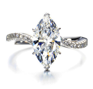 MQ Diamond Ring