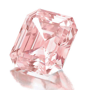 6.61ct Fancy Intense Pink VS2