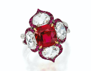 1955 5.1cts Burmese Ruby UT