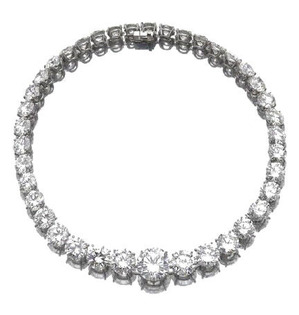 Diamond Necklace 39pc-144.64cts by Adler